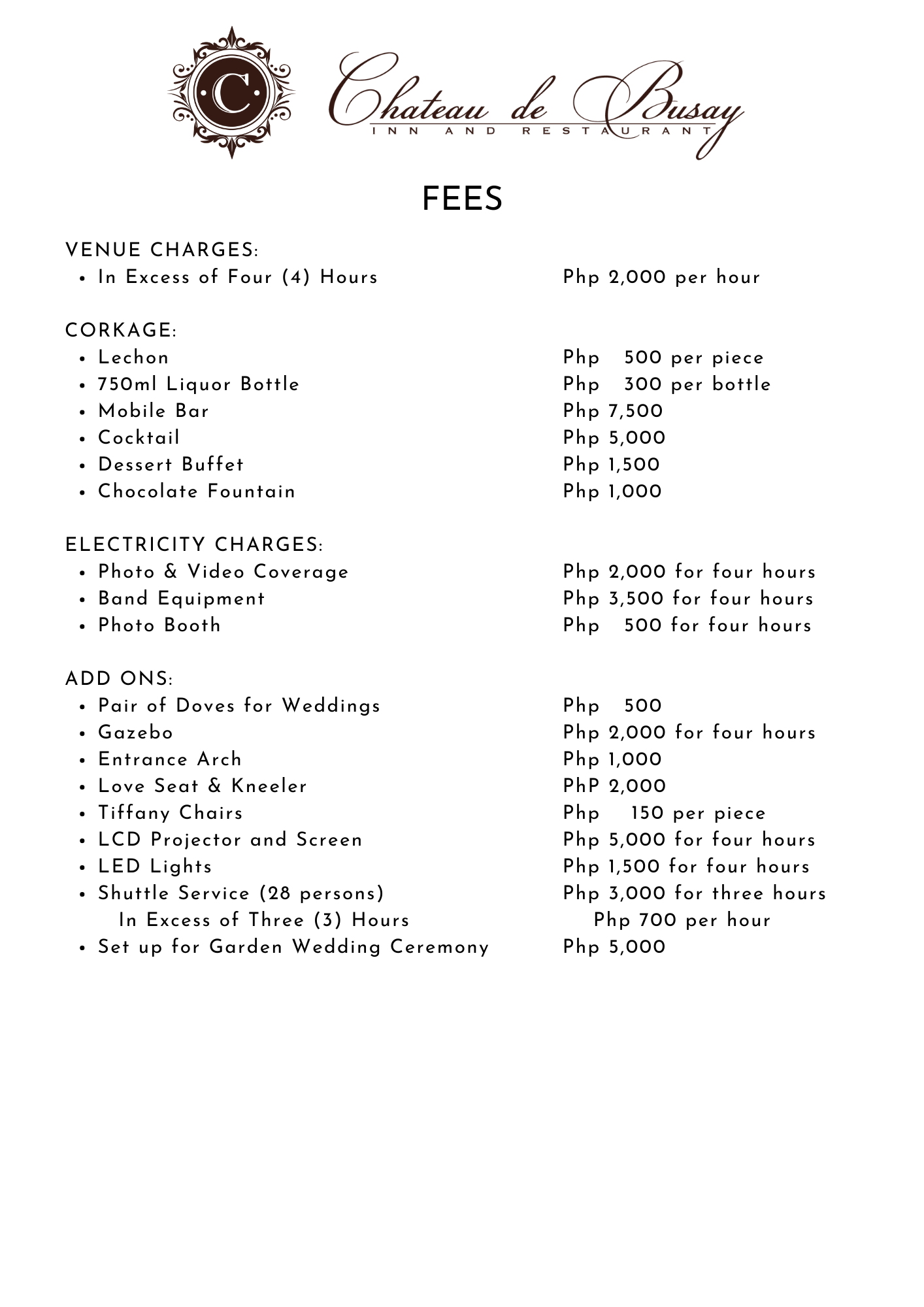 Other Fees